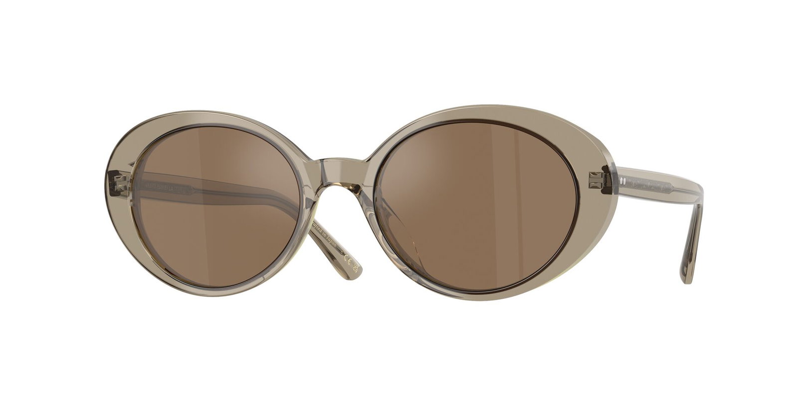 Das Bild zeigt die Oliver Peoples Sonnenbrille OV5565SU Lumar 1745G8 in Sencha. 